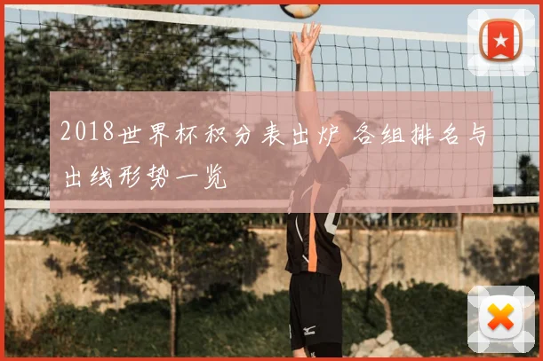 2018世界杯积分表出炉 各组排名与出线形势一览