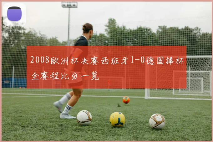 2008欧洲杯决赛西班牙1-0德国捧杯全赛程比分一览